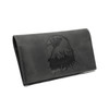 Black Leather Freedom Series Checkbook Cover