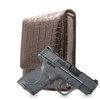M&P Shield 9 PLUS Brown Alligator Series Holster M&P Shield 9 PLUS Brown Alligator Series Holster