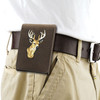 Brown Canvas Deer Holster for the Glock 19X