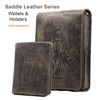Beretta Pico Saddle Leather Embossed Horse Holster