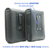 Black Leather Cross Series Holster for the Glock 22