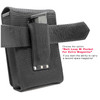 The Mossberg MC1SC Xtra Mag Black Leather Holster