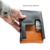 The Rohrbaugh 9mm Xtra Mag Black Leather Holster