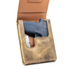 The Keltec P3AT Xtra Mag Brown Leather Holster