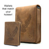 Brown Freedom Series Leather Wallet Brown Freedom Series Leather Wallet