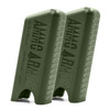 Two Pack of Green Magazine Covers for Glock 43