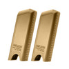 Two Pack of Tan Magazine Covers for Glock 48