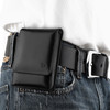 Black Leather Holster for the Glock 43X
