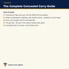The Complete Concealed Carry Guide - contents