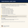 Texas Regional Carry Guide - back cover