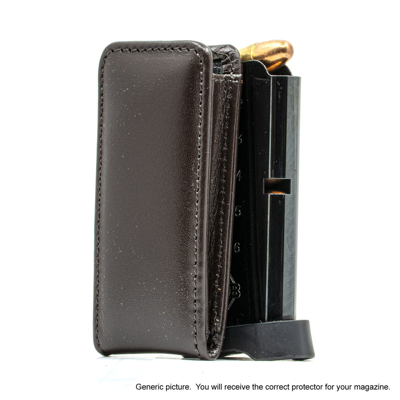 Mossberg MC1SC Brown Leather Magazine Pocket Protector