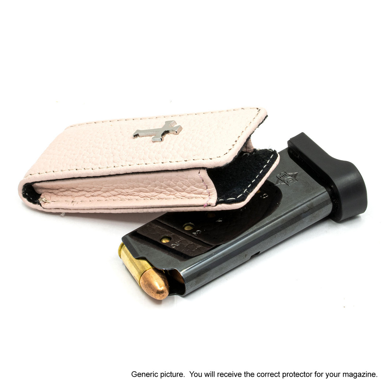 Glock 42 Pink Carry Faithfully Cross Magazine Pocket Protector