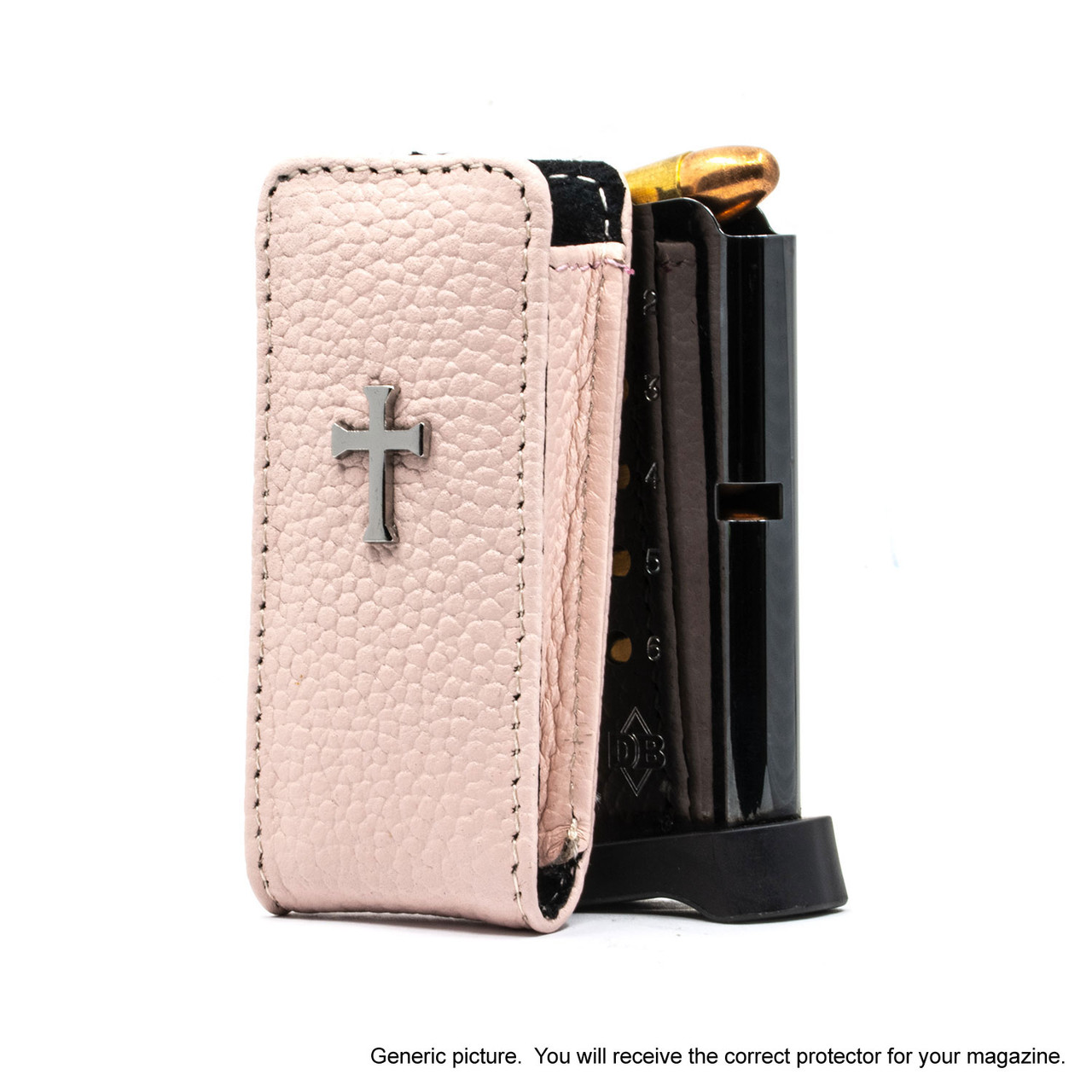 Kahr CW45 Pink Carry Faithfully Cross Magazine Pocket Protector