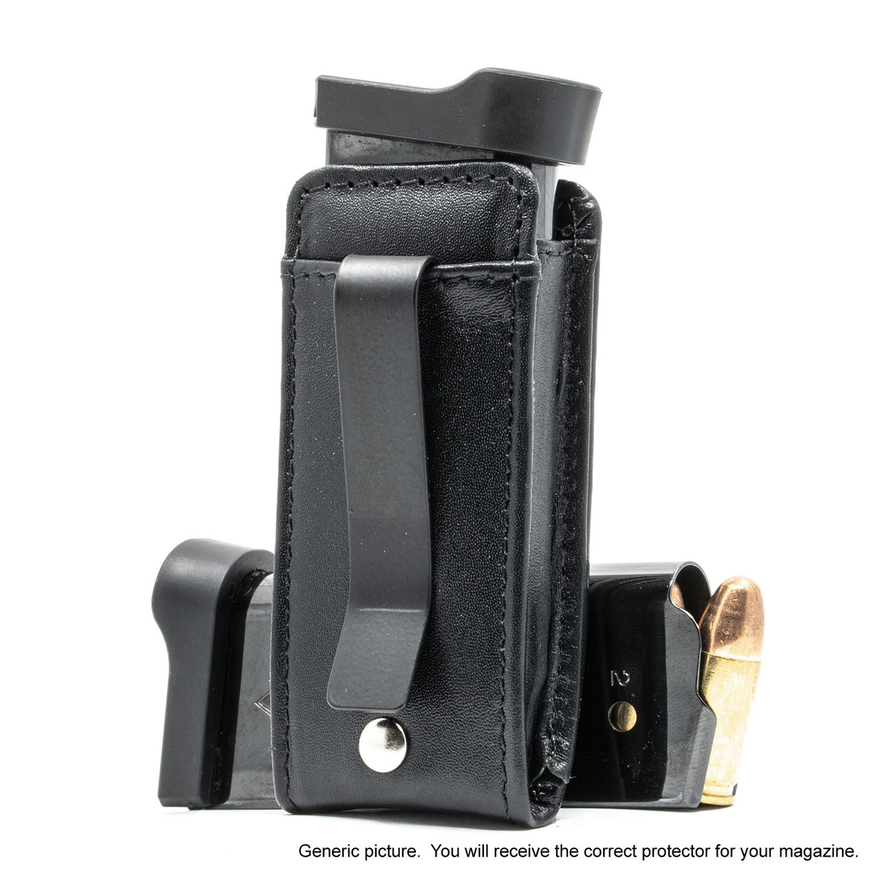 Beretta APX Carry Black Leather Magazine Pocket Protector