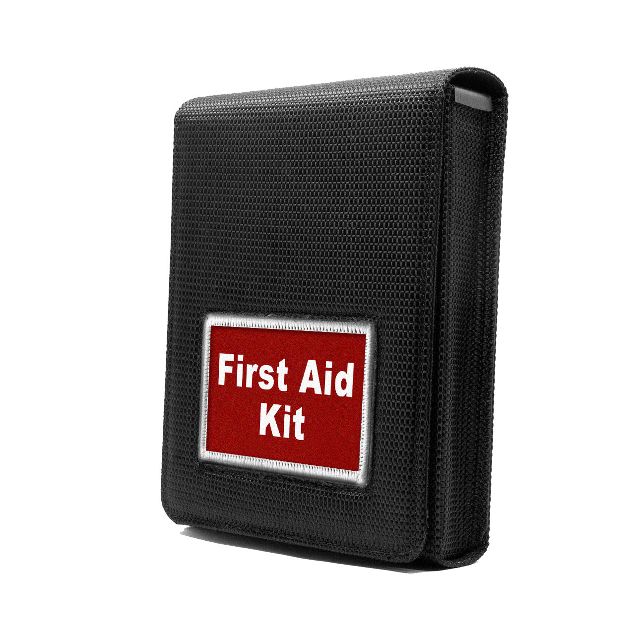 First Aid Kit in a Red Bag with Belt Loop