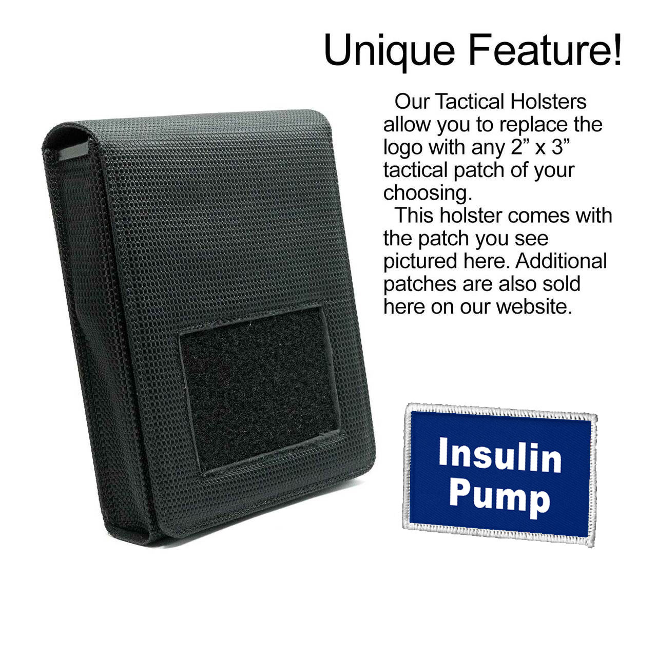 Insulin Pump Tactical Holster for the Glock 22
