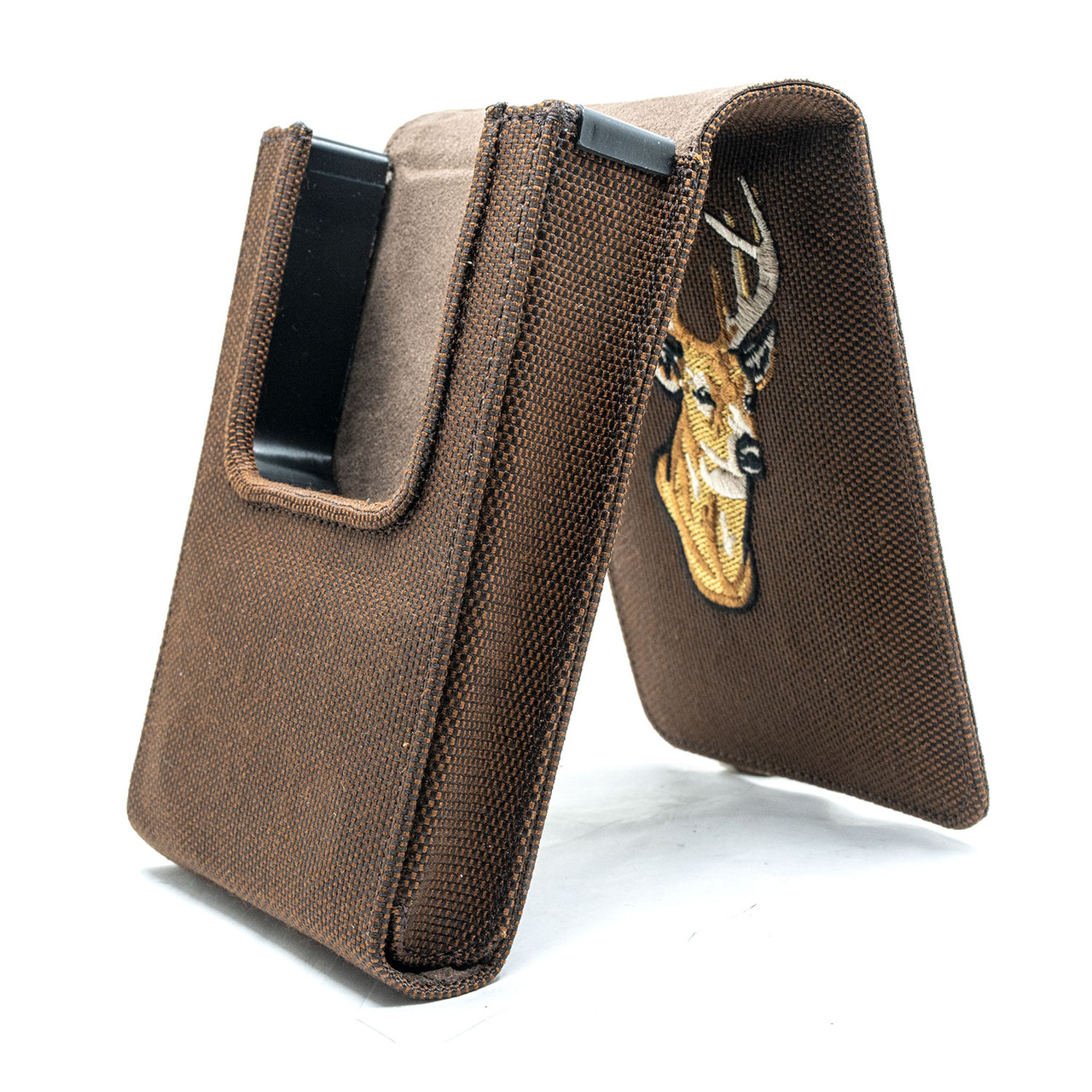 Brown Canvas Deer Holster for the Glock 22