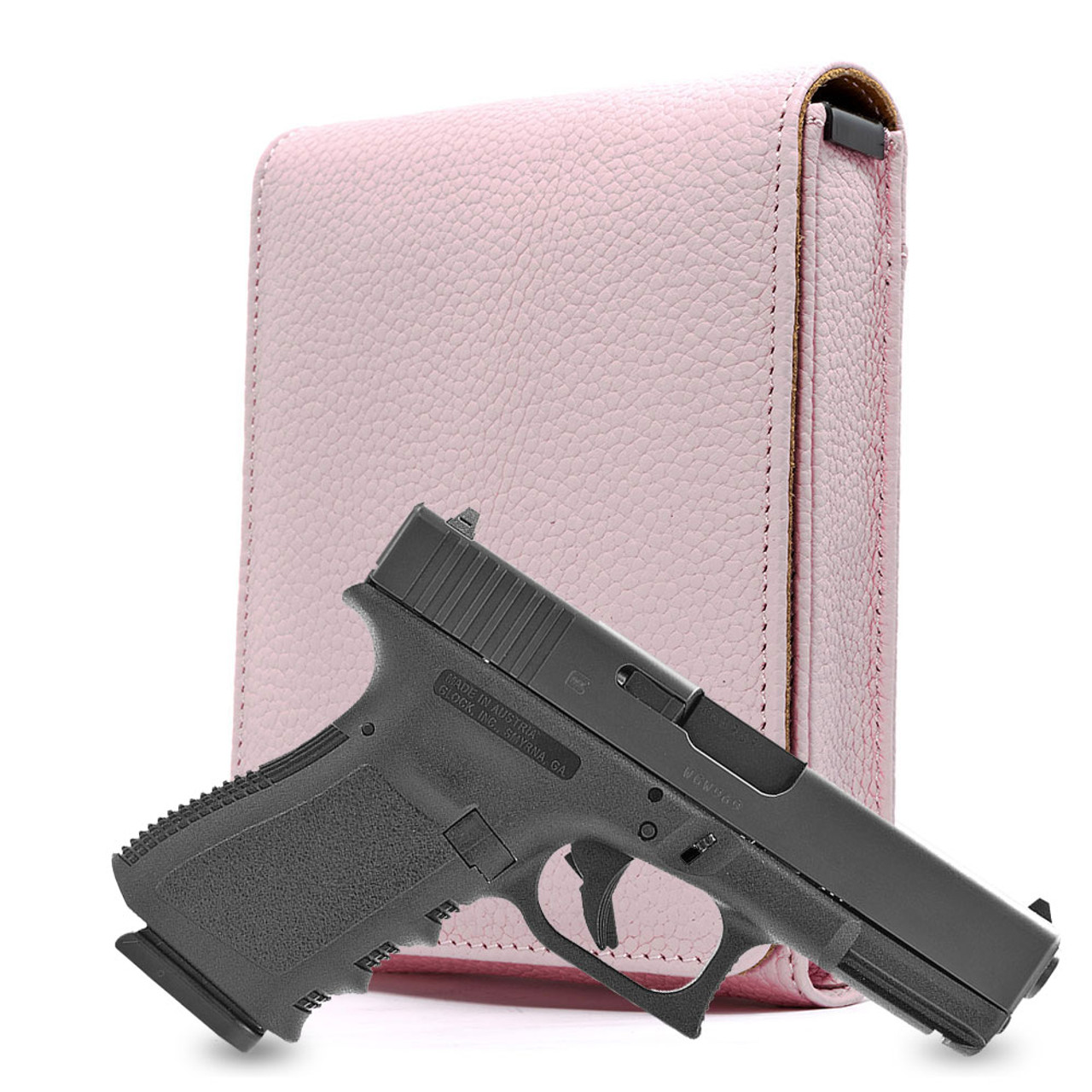 Pink Carry Faithfully Cross Holster for the Glock 19