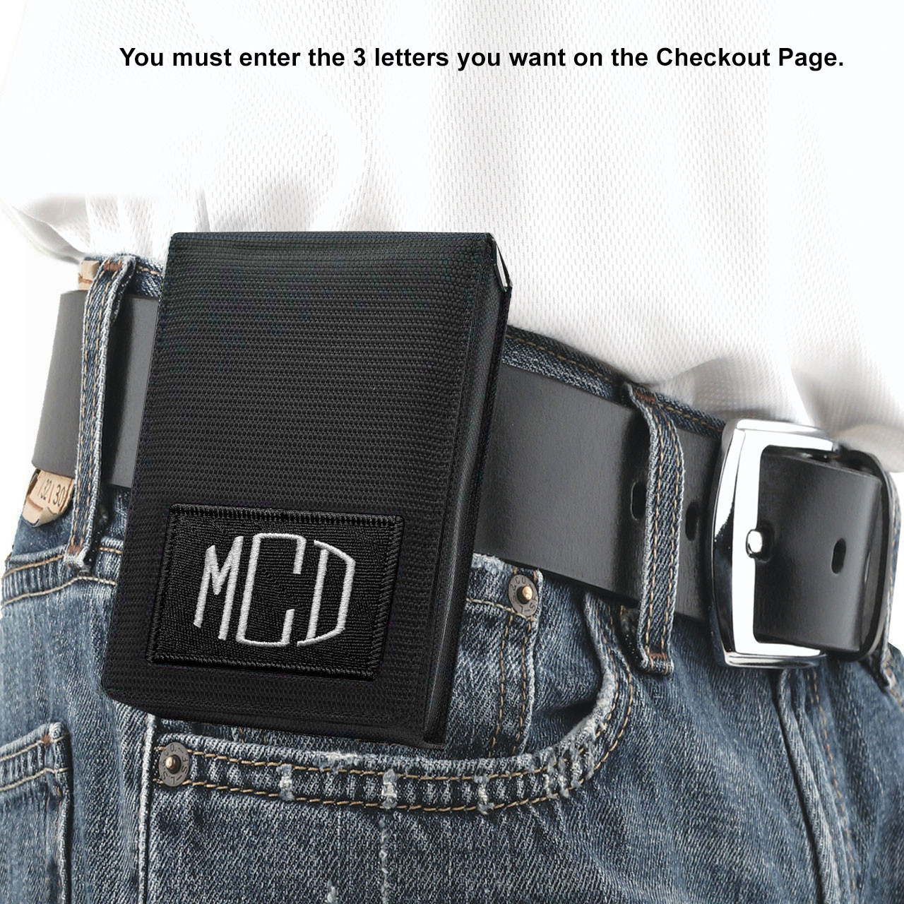 Springfield XDE 9mm Custom Monogrammed Tactical Holster