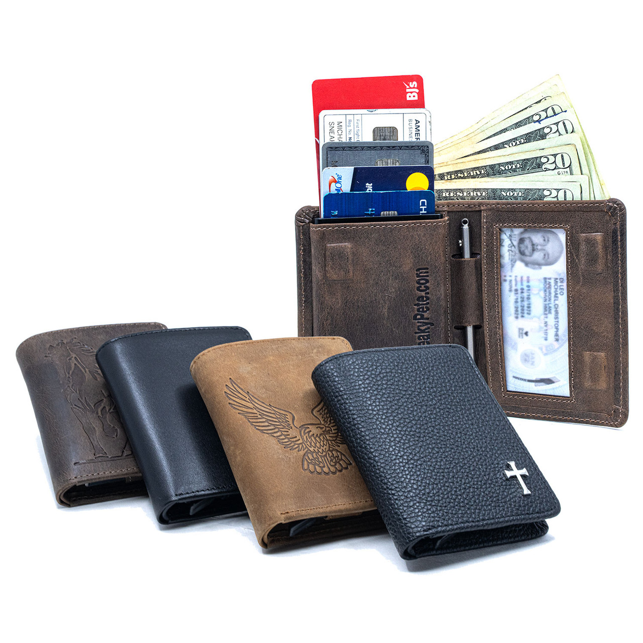 Matching Leather Wallets Matching Leather Wallets