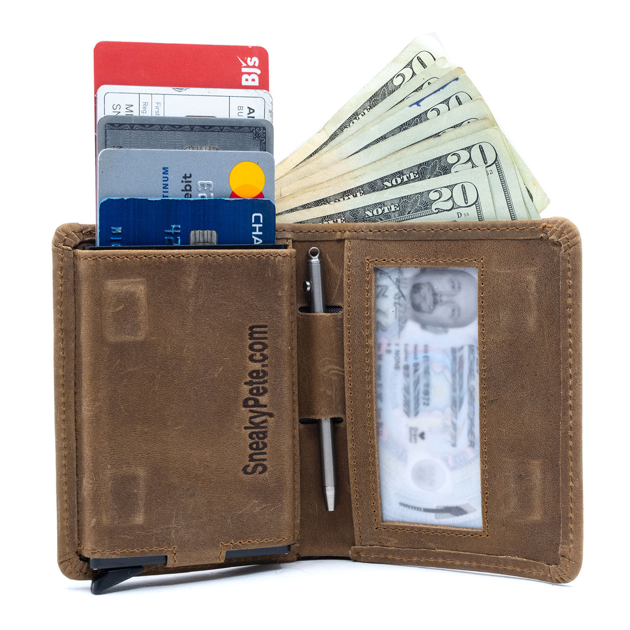 Brown Freedom Series Leather Wallet Brown Freedom Series Leather Wallet