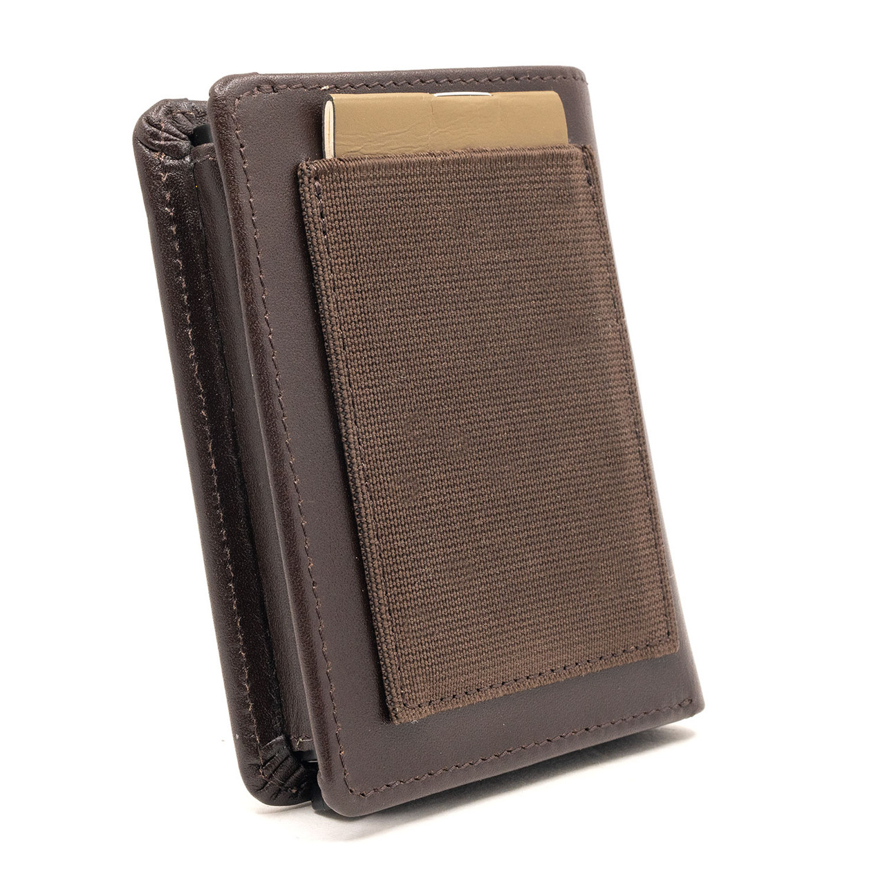Brown Leather Wallet - Sneaky Pete Holsters Inc