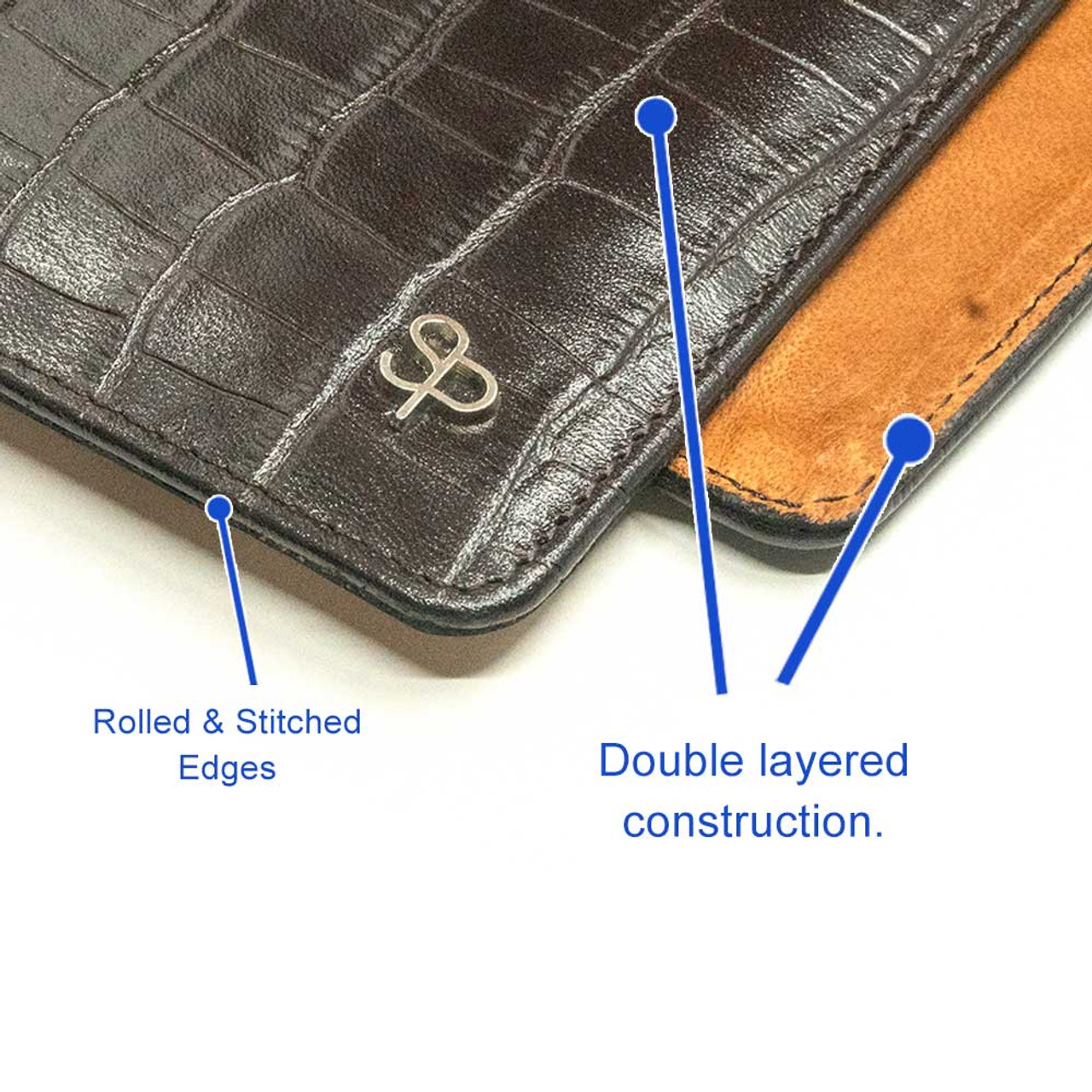 Sig P365 X-Macro Brown Alligator Series Holster