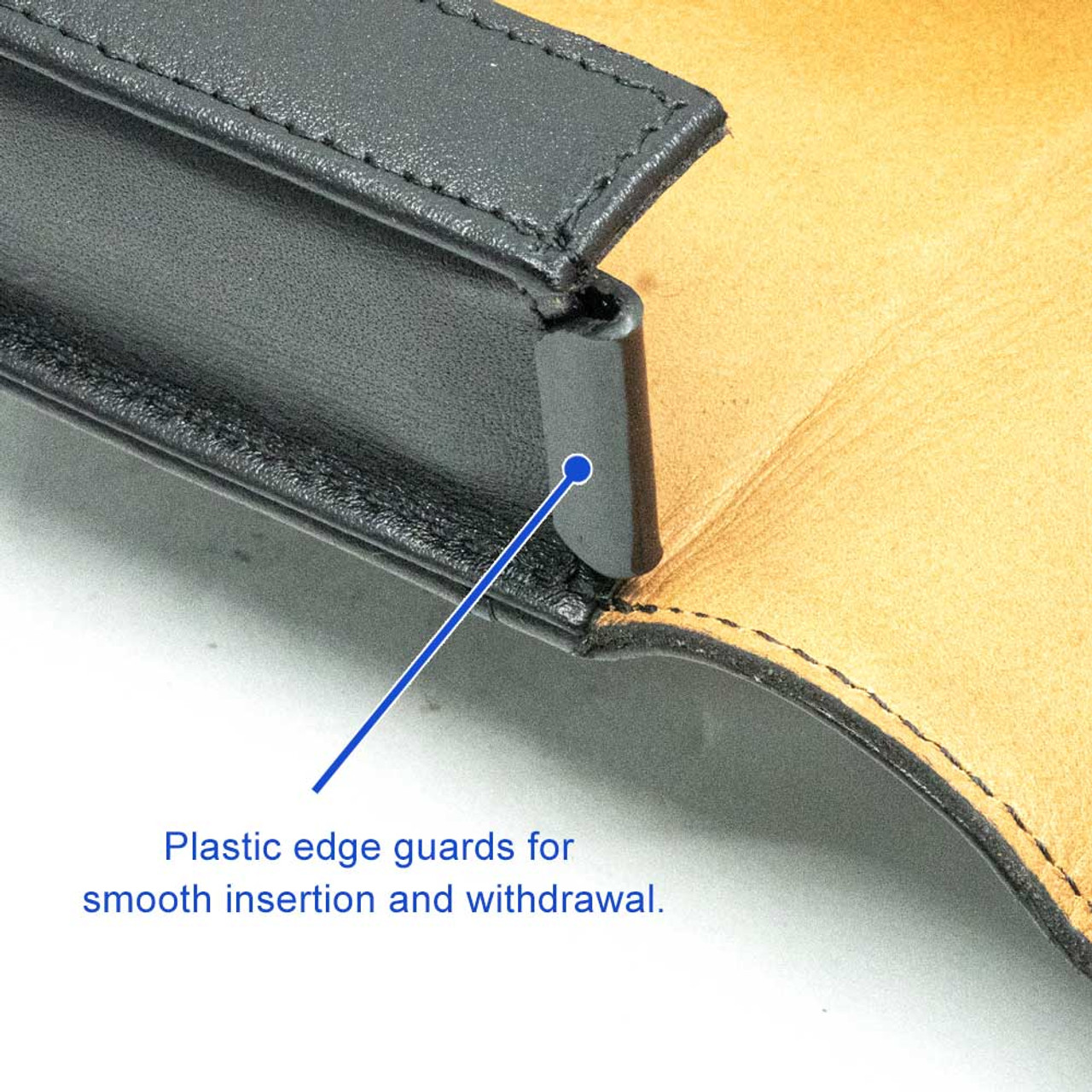 Masada 9S Slim Black Leather Holster Masada 9S Slim Black Leather Holster