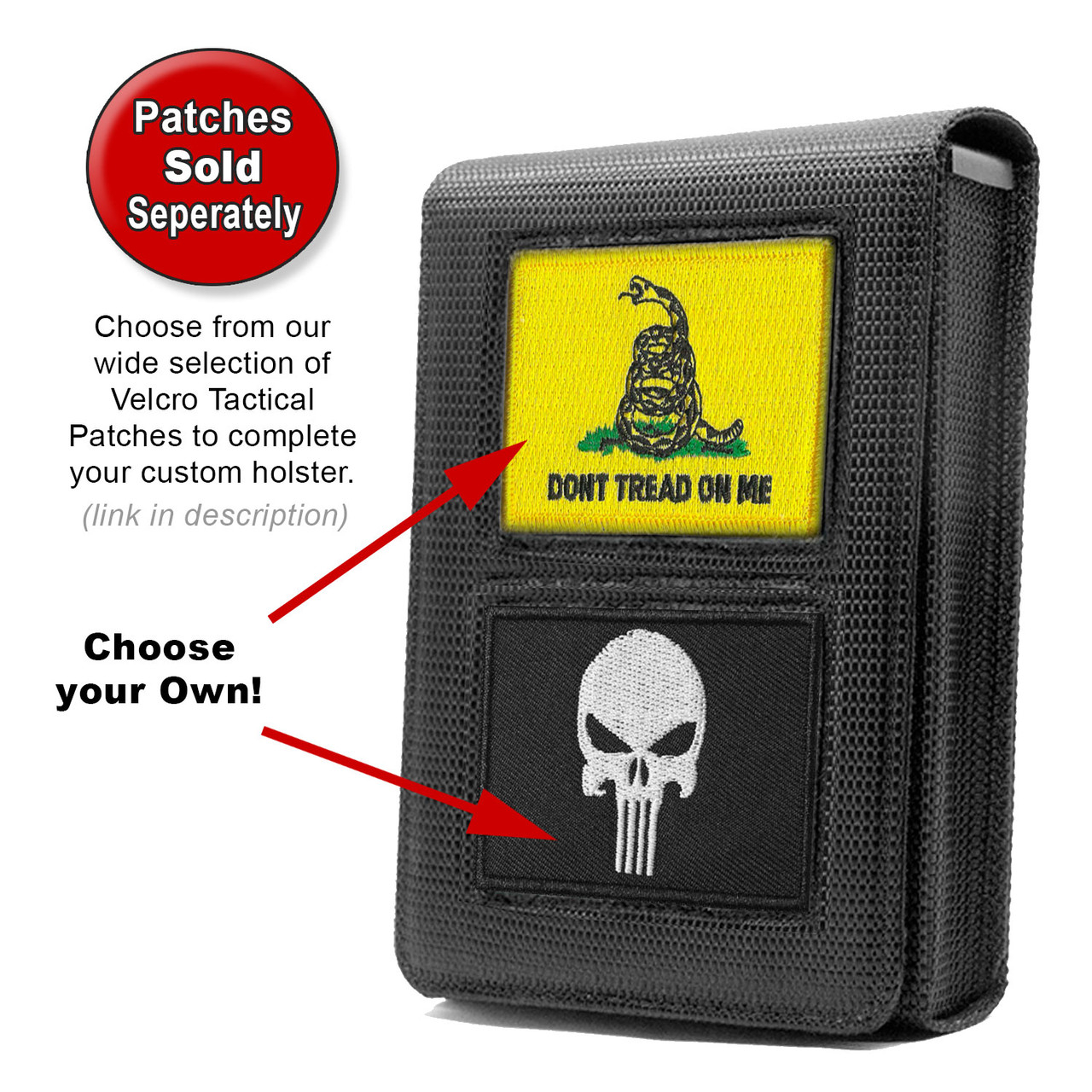Masada 9S Slim Customizable Holster (Patches Sold Separately) Masada 9S Slim Customizable Holster (Patches Sold Separately)