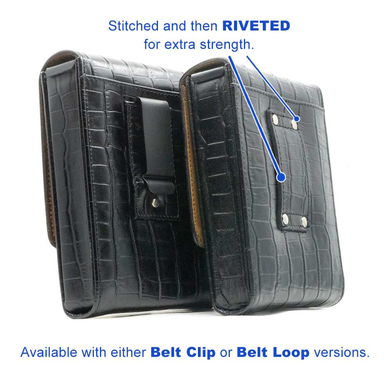 Beretta 30X Black Alligator Series Holster Beretta 30X Black Alligator Series Holster