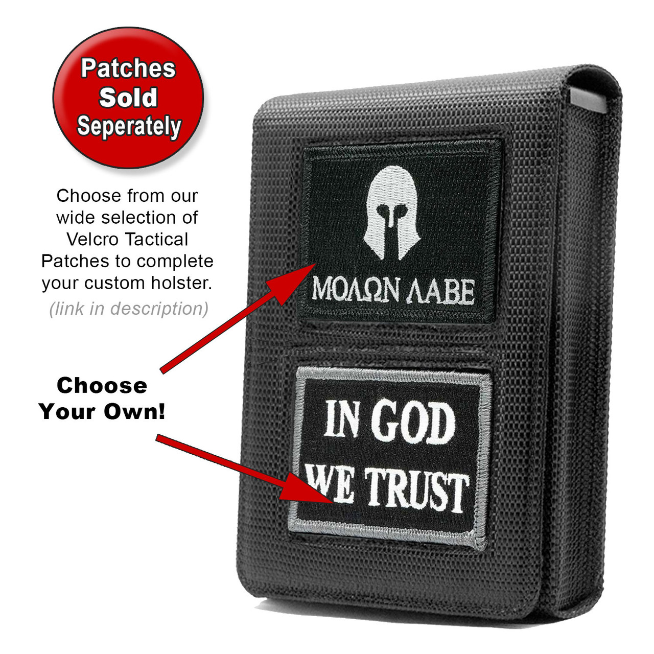 Beretta 30X Customizable Holster (Patches Sold Separately)