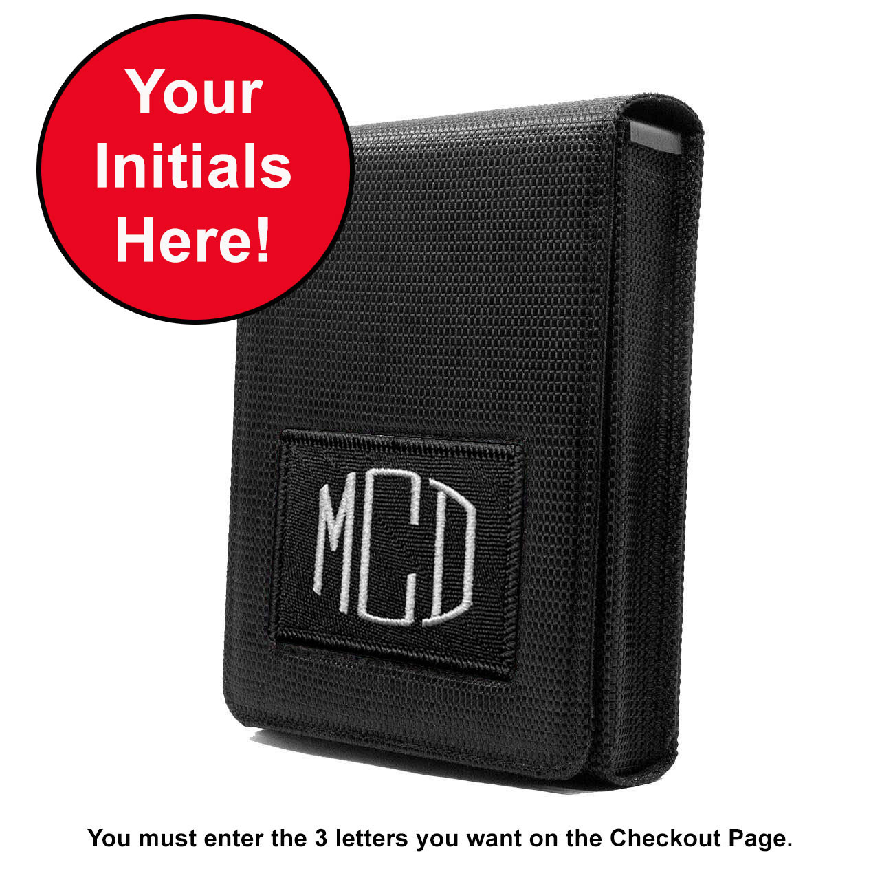 Canik MC9LS Custom Monogrammed Tactical Holster