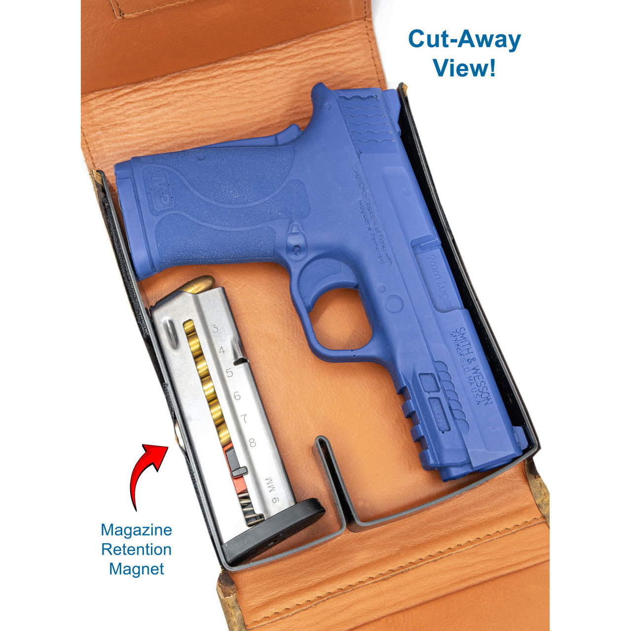 Distressed Leather Perfect Holster for the Glock 36