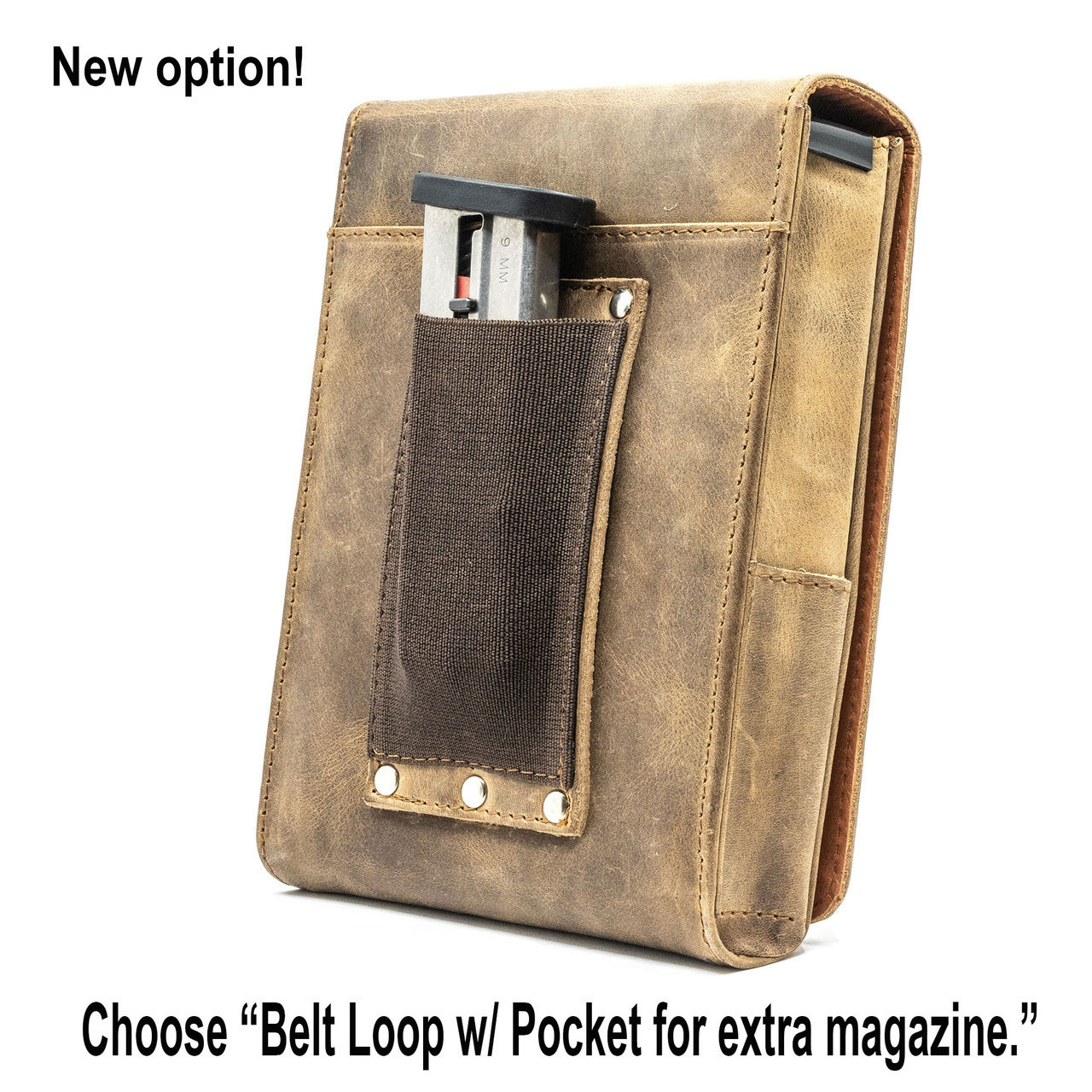 Distressed Leather Perfect Holster for the Glock 36