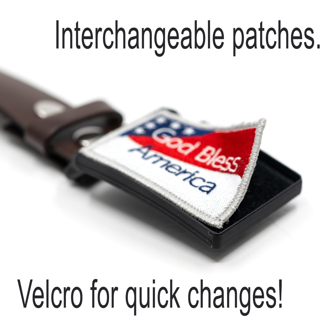 Old Glory Leather Belt