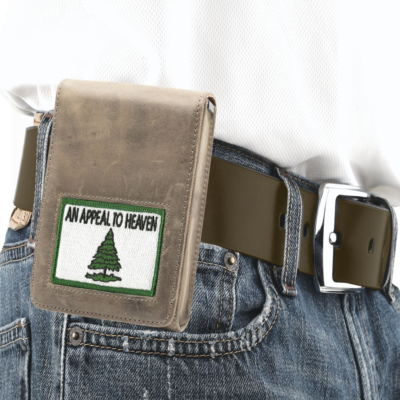 The Ruger American 9 Compact Xtra Mag Brown Leather Holster