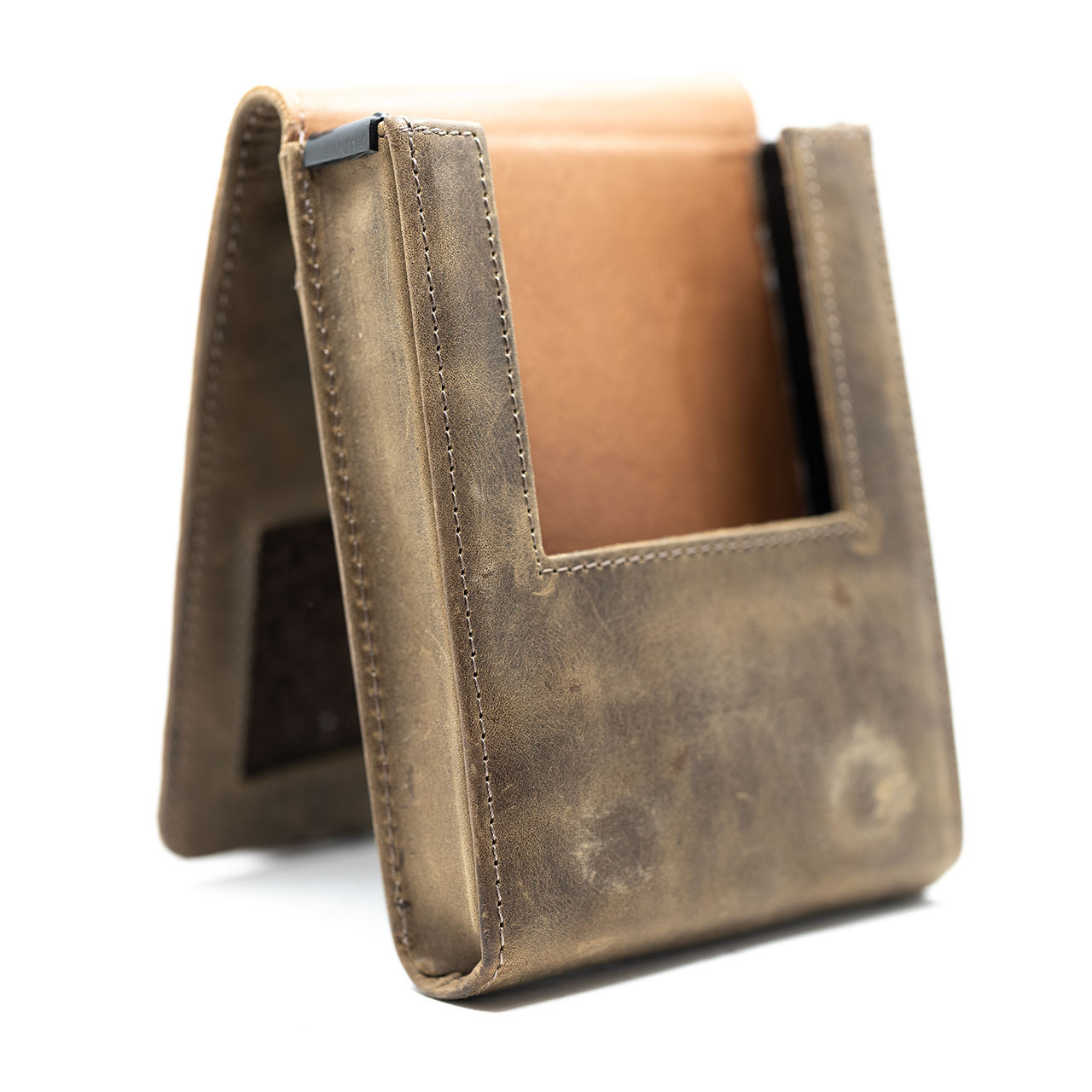 The Springfield Hellcat Pro An Appeal To Heaven Xtra Mag Brown Leather Holster