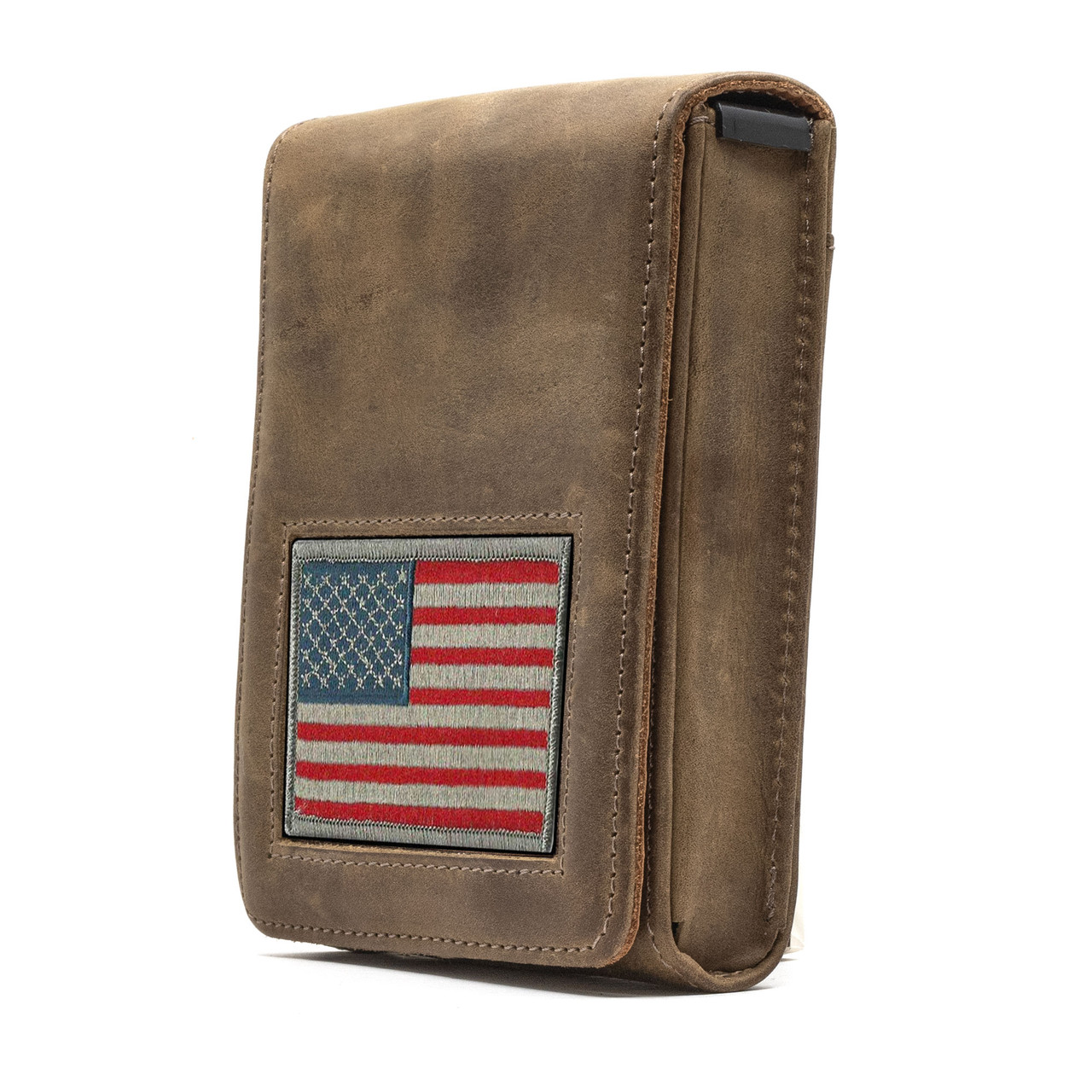 The S&W Bodyguard 380 Xtra Mag Brown Leather Holster