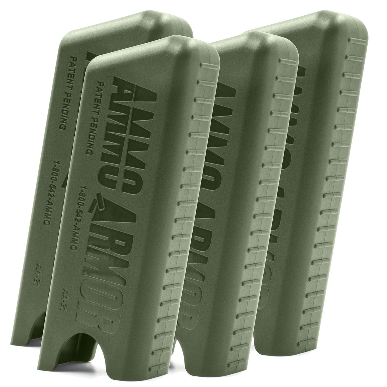 Four Pack of Green Magazine Covers for Smith & Wesson M&P Shield 45