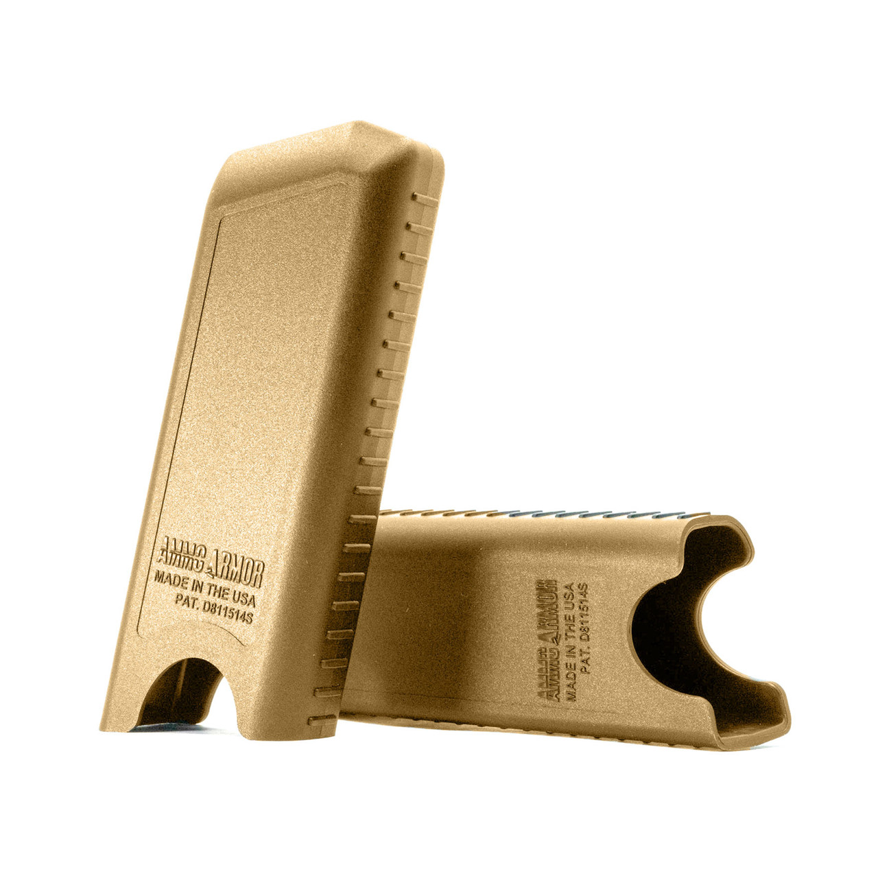 Four Pack of Tan Magazine Covers for Glock 43X