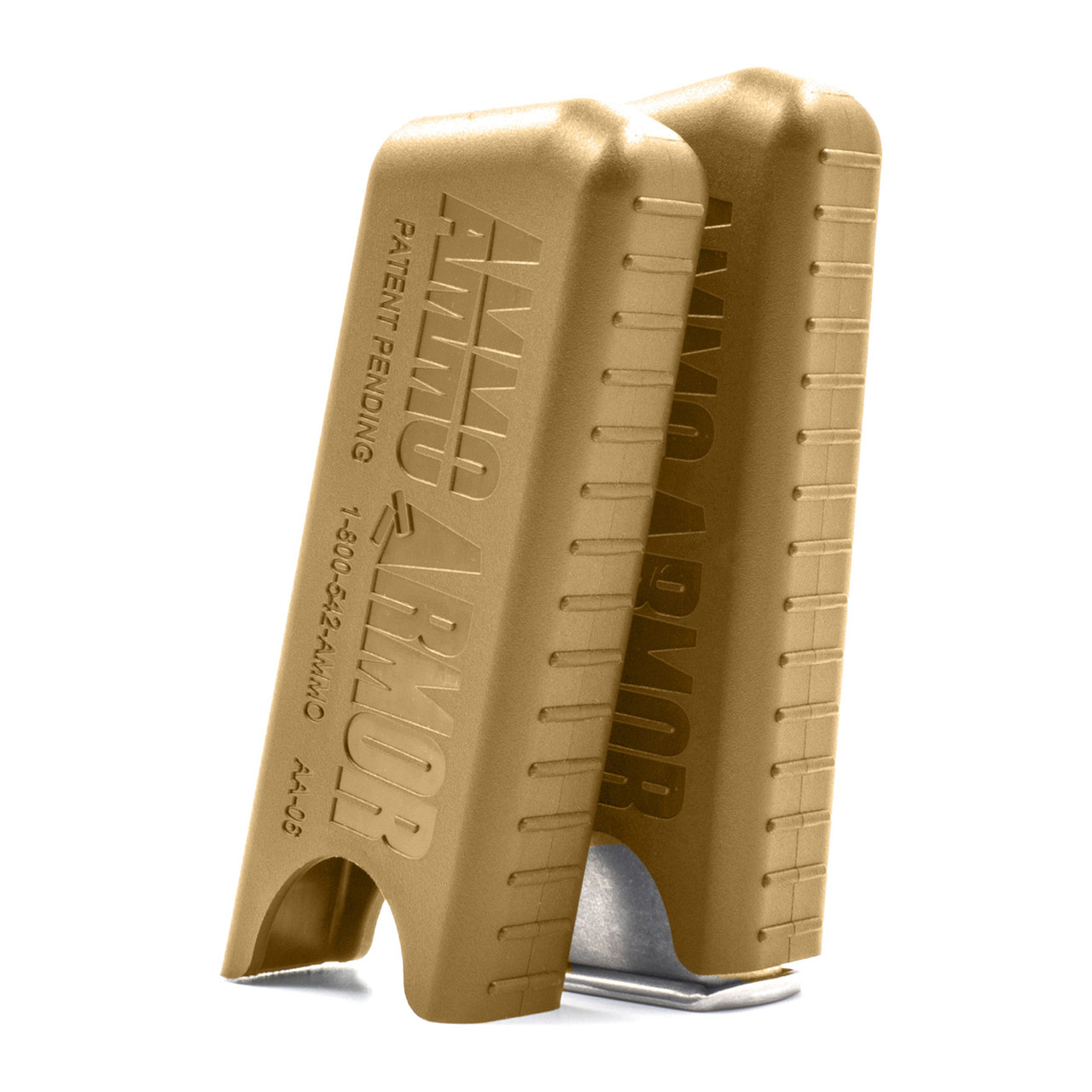 Four Pack of Tan Magazine Covers for Ruger LCP II