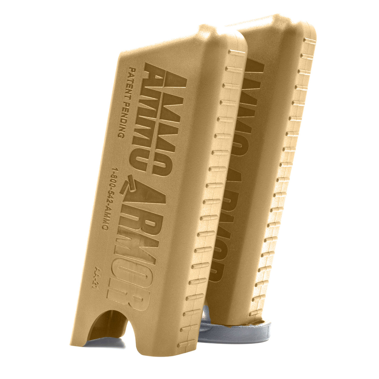 Four Pack of Tan Magazine Covers for Smith & Wesson M&P Shield 45