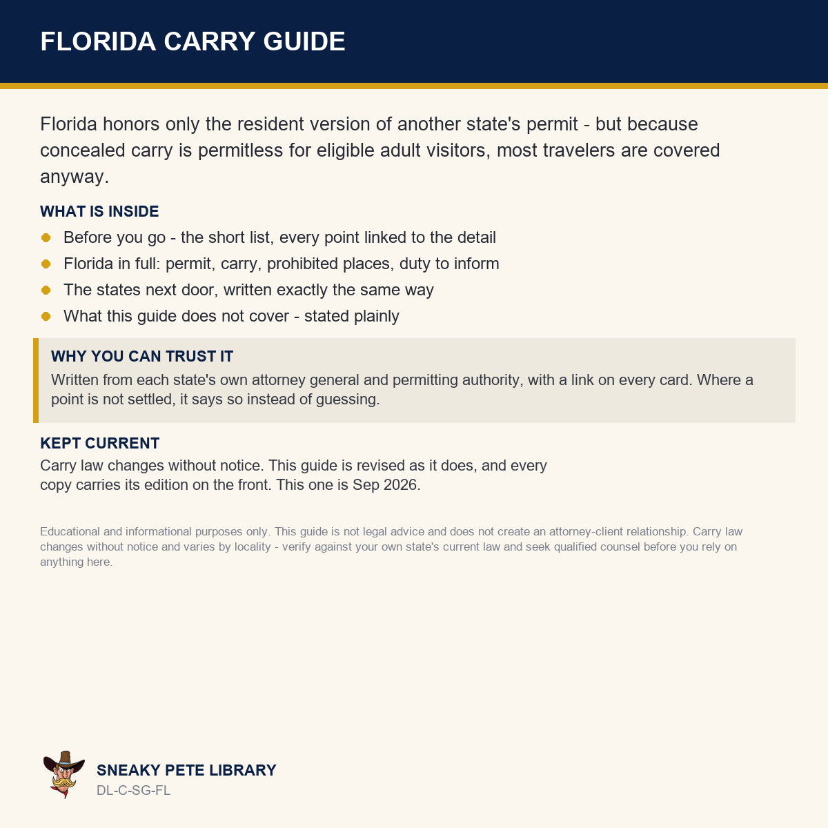 Florida Carry Guide