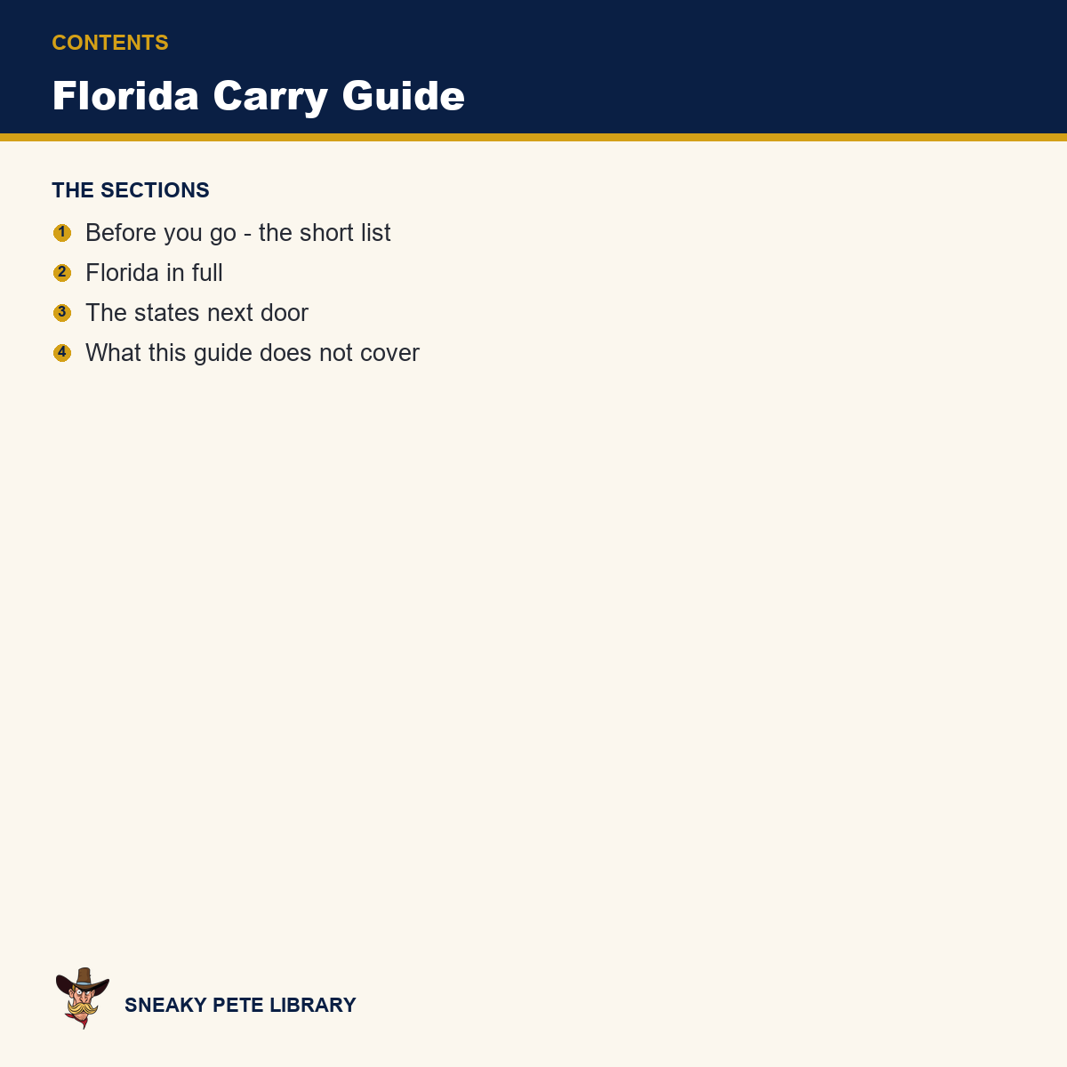 Florida Carry Guide