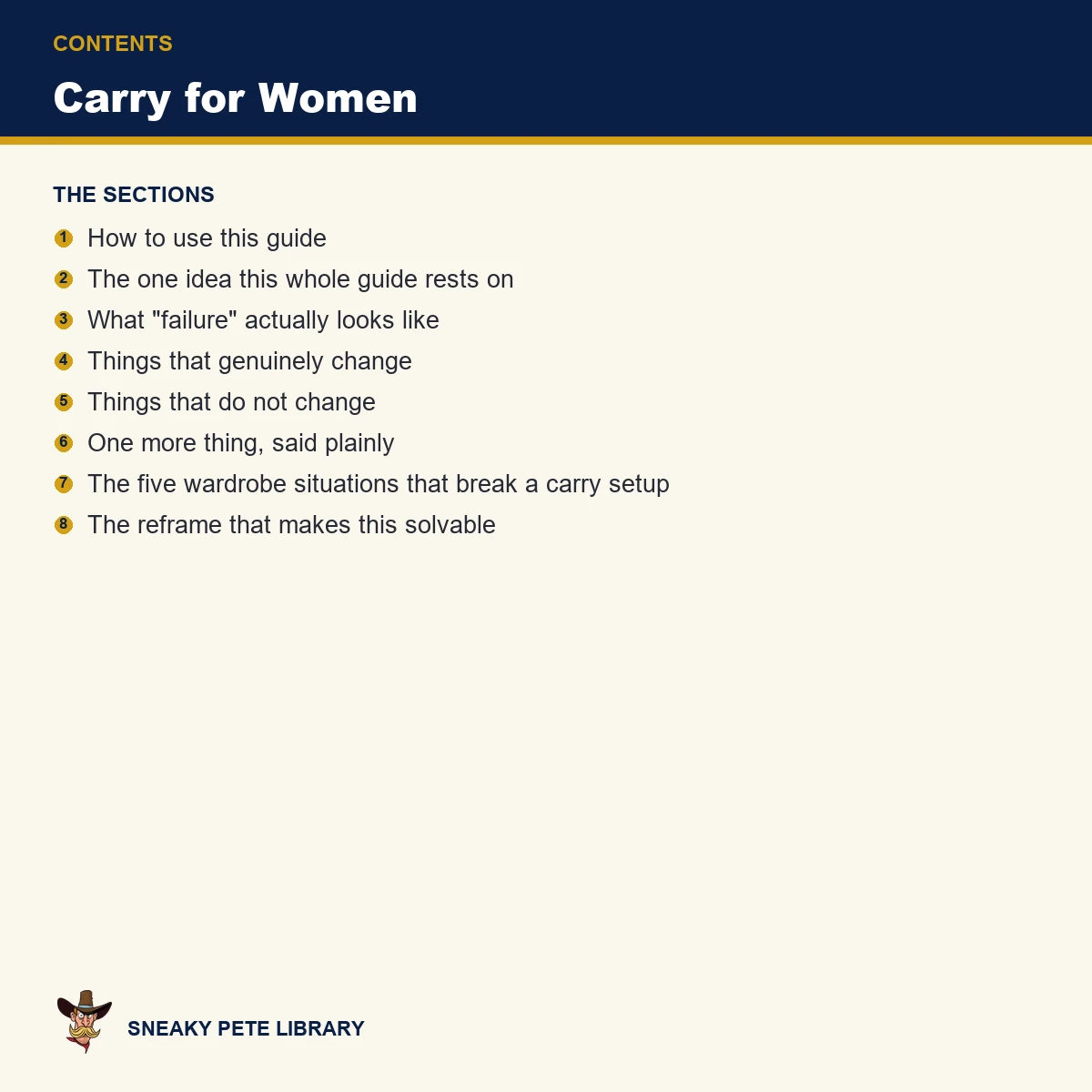 Carry for Women