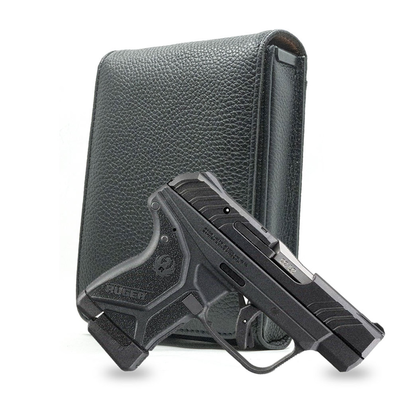 Ruger LCP II .22 LR Black Leather Cross Series Holster