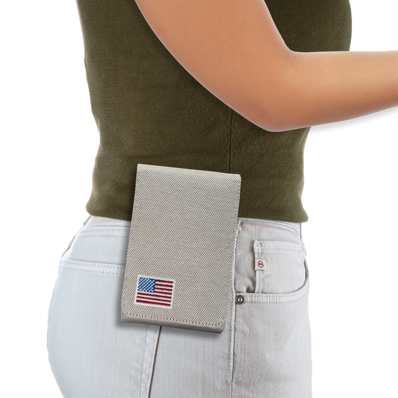 Ruger LC9 Tan Canvas Flag Series Holster