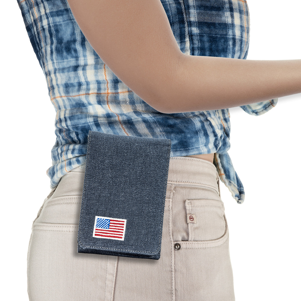 Walther PPQ Sub-Compact Denim Canvas Flag Series Holster