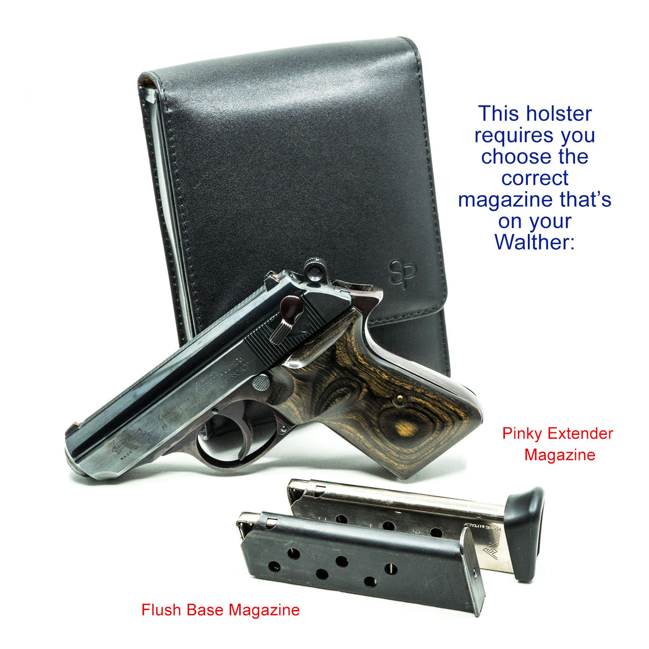 Walther PPK/S Sneaky Pete Holster