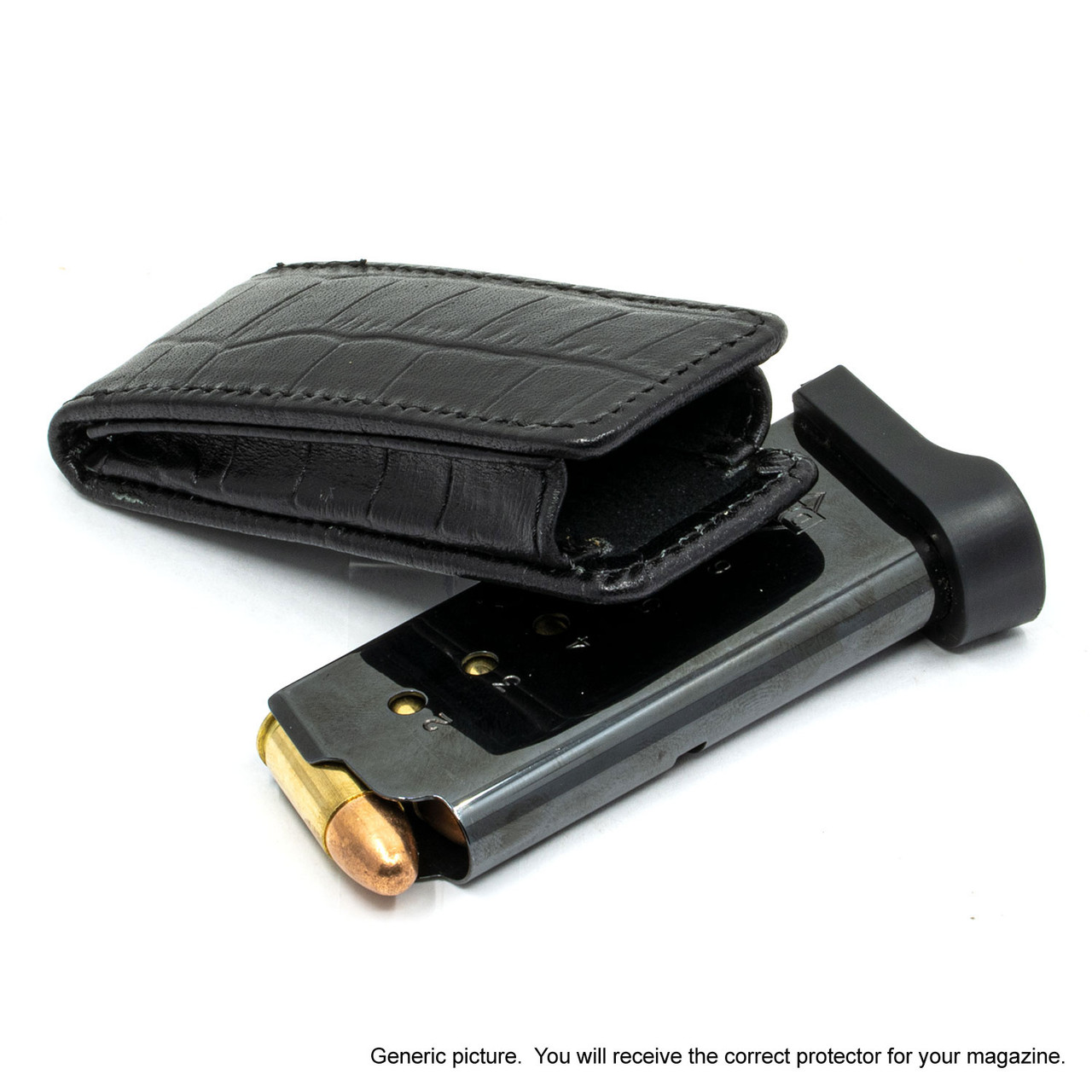 AMT Backup .380 Black Alligator Magazine Pocket Protector